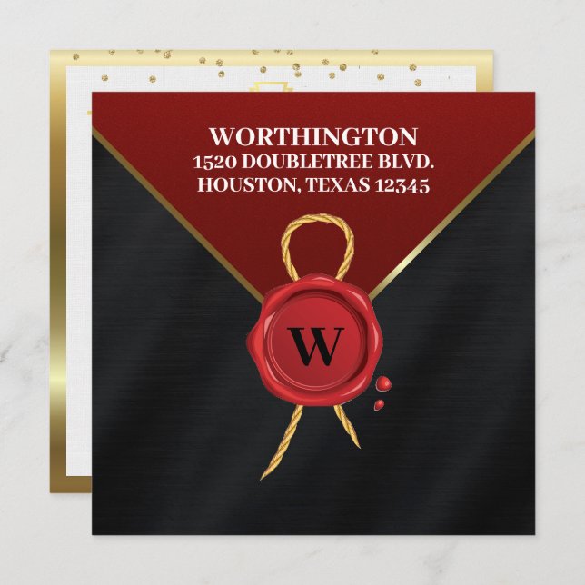 Invitation Une occasion spéciale (Devant / Derrière)