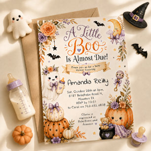Invitation Une petite boule de poils est presque due à Hallow