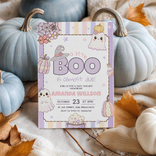 Invitation Une petite chouette est presque due Baby Shower Fa