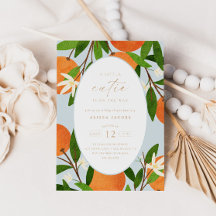 Une petite croûte | Baby shower moderne bleu neutr