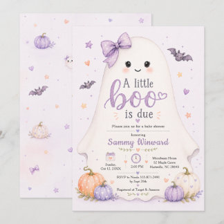 Invitation Une petite fée est due Fête Prénatale de bébé citr