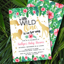 Une Petite Fille Est En Chemin Filles Baby shower