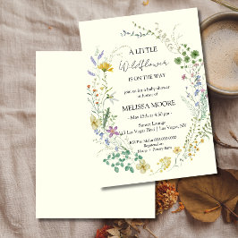 Invitation Une petite fille Wildflower