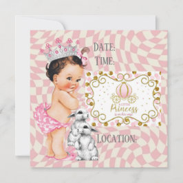 Invitation Une petite princesse est en route.