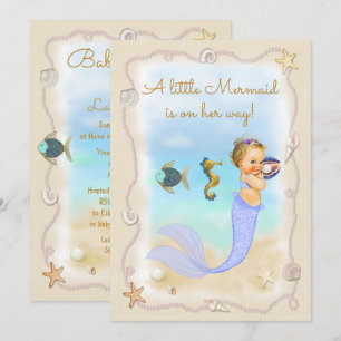 Invitation Une petite sirène est en route !