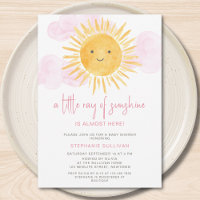 Une petite touche de soleil Nuages roses Baby Show