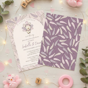 Invitation Une petite Turquie est sur le chemin du Baby showe