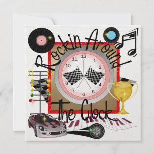 Invitation Une Royally Rockin' Racing Party - SRF