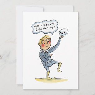 Invitation Une vie d'acteur pour moi !