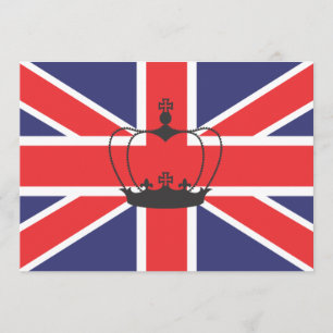 Invitation Union Jack Flag