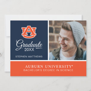 Invitation Université d'Auburn   Graduation