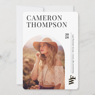 Invitation Université Wake Forest WF