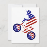 USA Patriotic Biking BMX