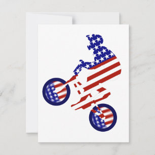 Invitation USA Patriotic Biking BMX