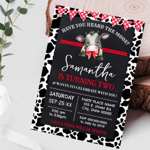 Invitation Vache avez-vous entendu parler de la ferme Moos An