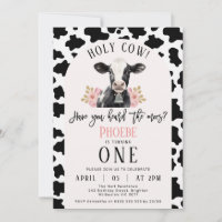 Vache noire Imprimer Arche rose Vache sainte 1er a