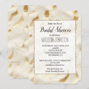 Invitation Vachette blanche or Vachette occidentale