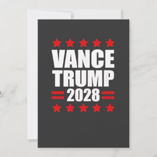 Invitation Vance Trump Election présidentielle 2028 Politique