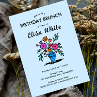 Vase florale Rustique Whimsical Anniversaire Fête