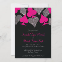 Vegas Mariage Black Hot rose Silver Parties scinti