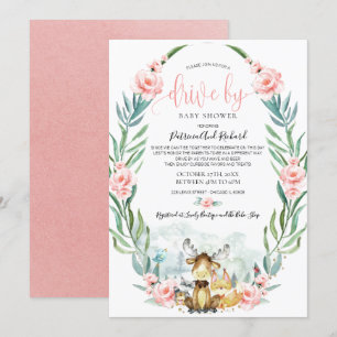 Invitation Végétation Florale Des Bois Conduite Par Le Baby s