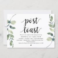 Végétation, Soirée de Mariage du Toast de Post