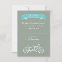 Vélo tandem (gris / bleu) RSVP