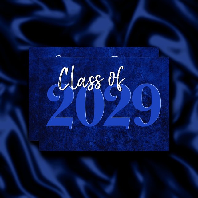Invitation Velvet Grad | Sapphire Blue Dark Jewk Tone Grunge (Créateur téléchargé)