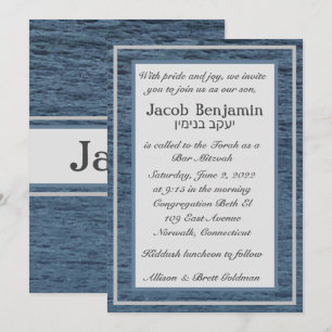 Invitation Velvet Seas