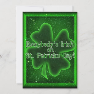 Invitation Venez à notre St Patrick's Day Venez ensemble!