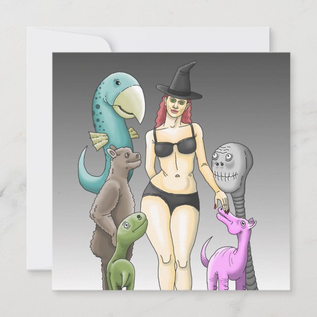 Invitation Venez Comme Vous Êtes La Fête D'Halloween (Devant)