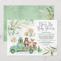 Verdure Gold Woodland Drive à travers le Baby show