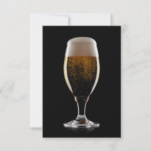 Invitation Verre de la bière