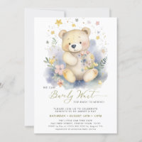 Vert on peut attendre plus mignon Baby shower fill