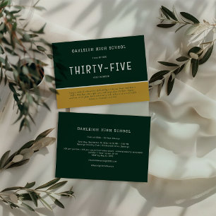 Invitation Vert & Or   Parti des anciens élèves de la Réunion