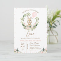 Vert Rose Certains Lapins Tournent Un 1Er Annivers