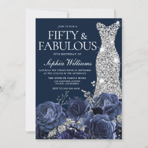 Invitation Vêtements Diamond de la Marine Cinquante et fabule