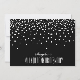 Invitation Veux-tu être ma demoiselle d'honneur?