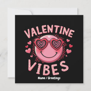 Invitation Vibes de la Saint-Valentin Hippie Fête de la Saint