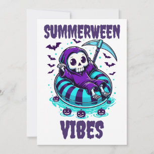 Invitation Vibes de Summerween – Faucheur détendu
