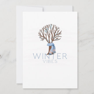 Invitation Vibes d'hiver