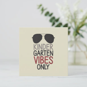 Invitation Vibres de maternelle uniquement pour la rentrée de