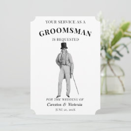 Invitation Victorian Era Vintage Bridesmaitres