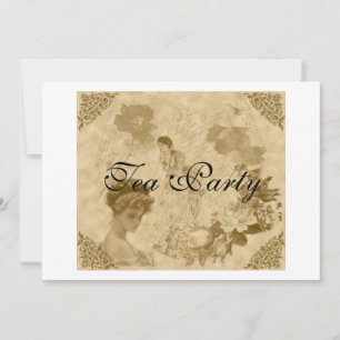 Invitation Victorian Tea Party