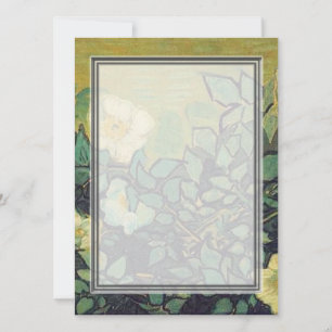 Invitation vide, Van Gogh Wild Roses