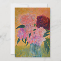Vie morte avec Peonies Peinture
