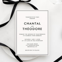 Vieux argent | Luxe Tranquille | Noir et blanc