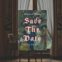 Vieux Tableau Gothique Enregistrer la Date
