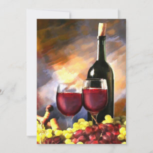 Invitation Vin avant et après