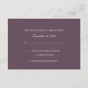 Invitation Vin fin pu